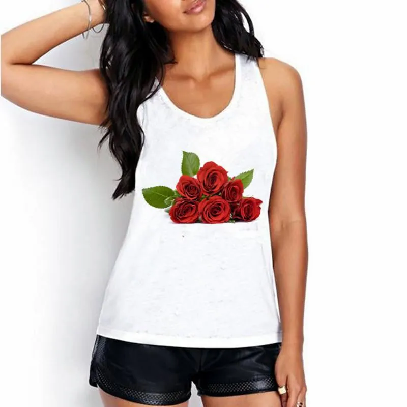 Women White Tank Tops The owl of contemplation Print 20 Colors Women Sleeveless Round Neck Tank Tops BX41-60