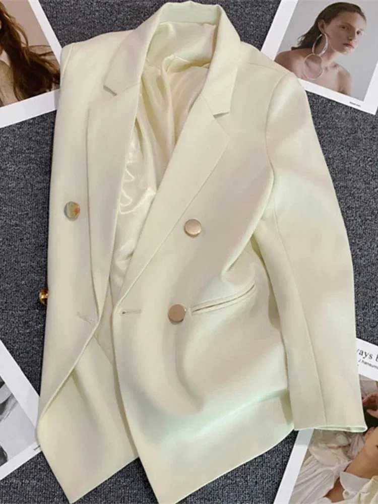 Womens Jacket Chic Elegant Casual Sports Suit Luxury Jacket Blazers