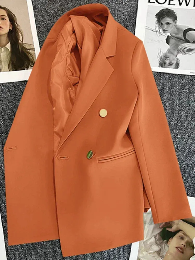 Womens Jacket Chic Elegant Casual Sports Suit Luxury Jacket Blazers