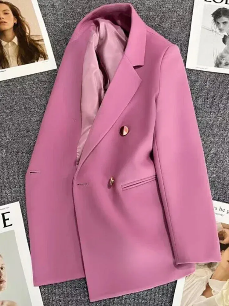 Womens Jacket Chic Elegant Casual Sports Suit Luxury Jacket Blazers