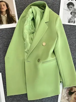 Womens Jacket Chic Elegant Casual Sports Suit Luxury Jacket Blazers