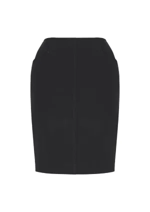 Womens Siena Bandless Pencil Skirt