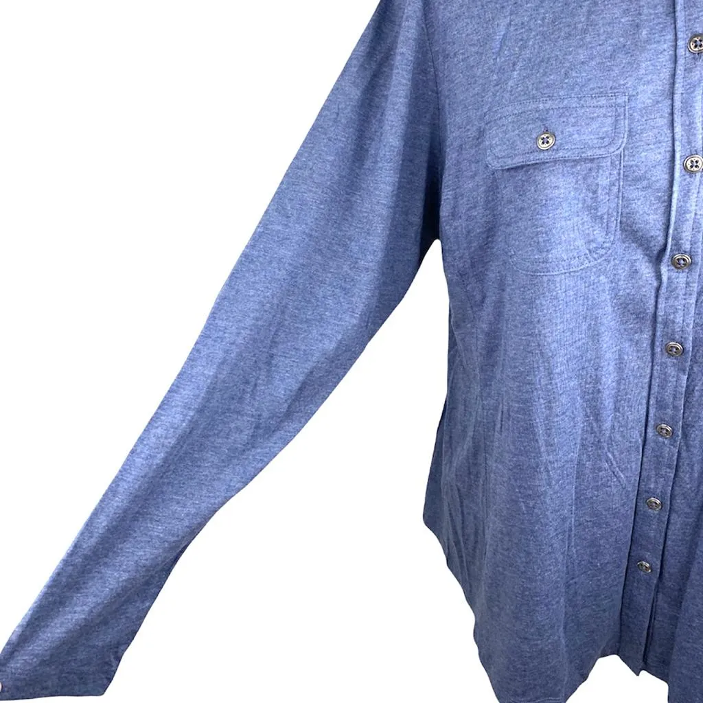 Women's Top Cotton Stretch Button-Down Shirt