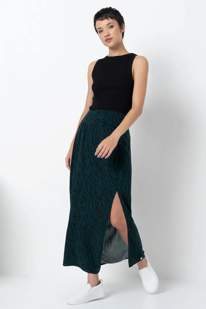Wrap Skirt _ 157592 _ Dark Blue