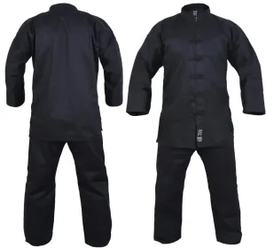 Yamasaki Kung Fu Uniform - BLACK TRIM (10oz)