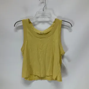 Yellow Top Sleeveless Madewell, Size S