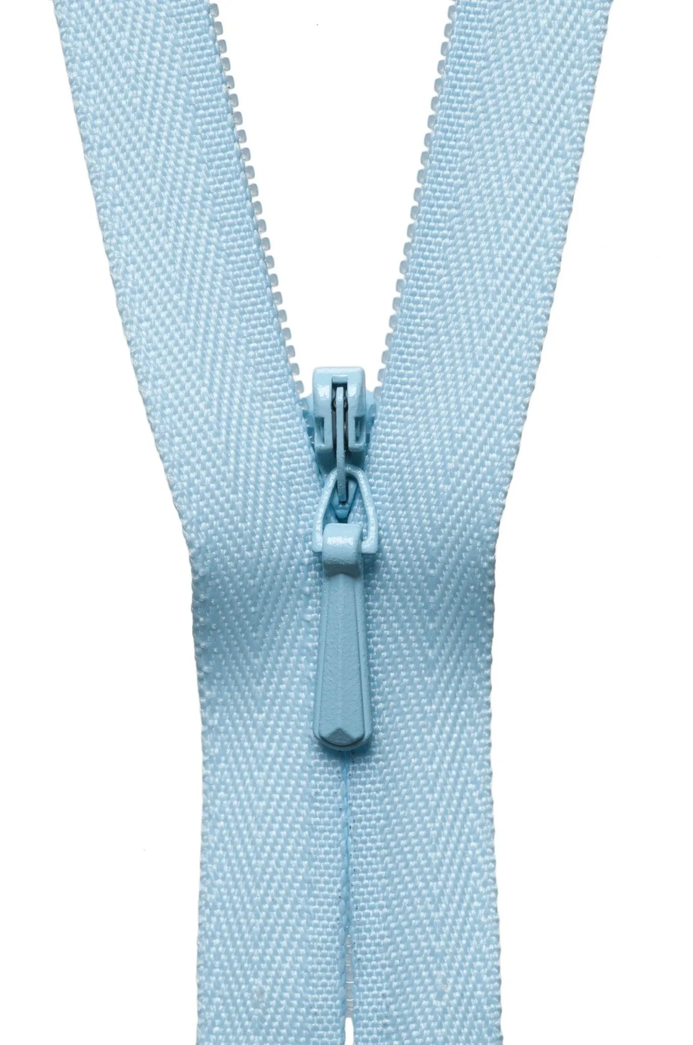 YKK Concealed / Invisible Zip - 20cm / 8'' - Baby Blue 542