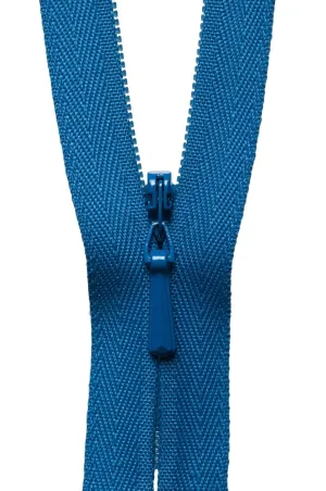 YKK Concealed / Invisible Zip - 23cm / 9'' - Saxe  557