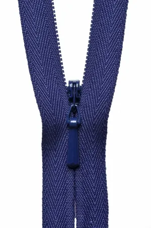 YKK Concealed / Invisible Zip - 41cm / 16'' - Dark Purple 866