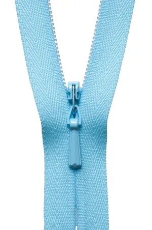 YKK Concealed / Invisible Zip - 41cm / 16'' - Light Blue 026