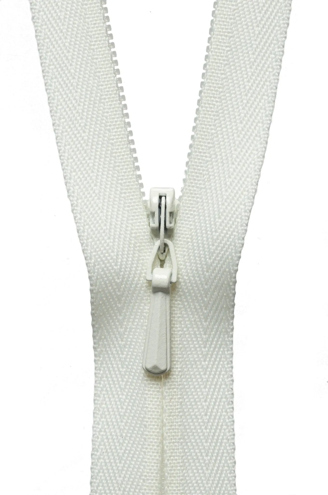 YKK Concealed / Invisible Zip - 56cm / 22'' - Cream 502