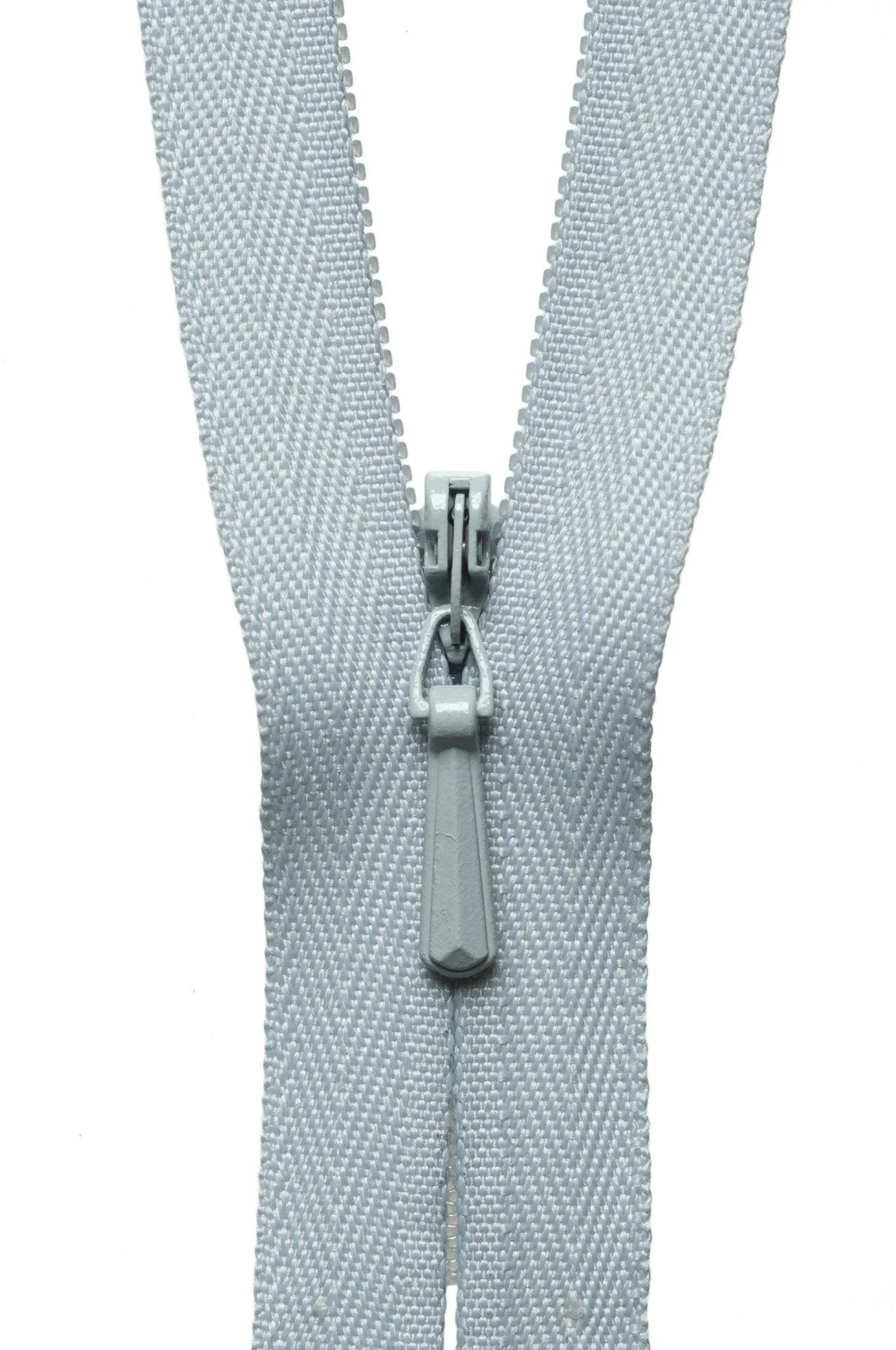 YKK Concealed / Invisible Zip - 56cm / 22'' - Pale Grey 574