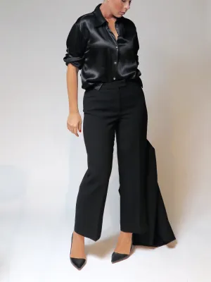 Z Silk Button-Up