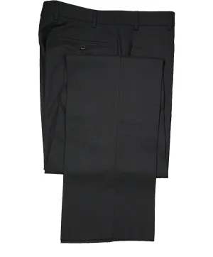 ZANELLA - Gray Tonal Plaid Check “TODD” Flat Front Dress Pants - 34W